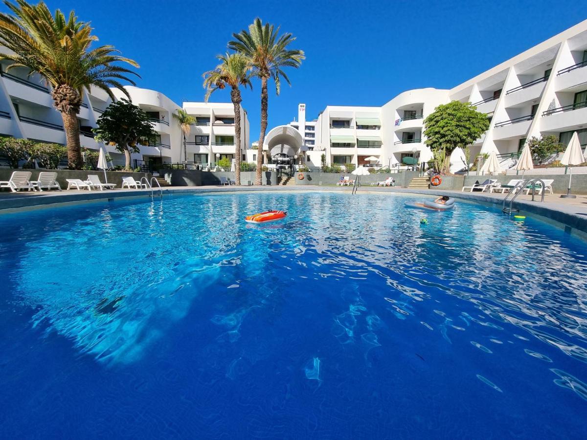 Casa Palmera 3 Only 150 Metres To The Beach, Heated Pool, Wifi, Sat-Tv, Balcony 아로나 외부 사진